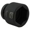 Dynamic 1" Drive Standard Socket, Black Phosphate, Tools 2-1/16" X 1" Drive, 6 Point Standard Length D025366 - alternate 9